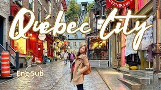 多倫多鐵路遊·Québec City Walking Tour魁北克市景點 + 傳統美食全介紹【Eng Sub】【廣東話】 #多倫多生活 #quebec #quebeccity