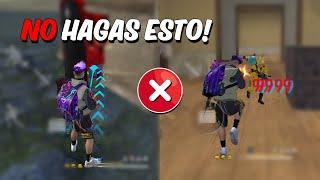 ️ LOS ERRORES que COMETES TODOS LOS DIAS JUGANDO FREE FIRE 