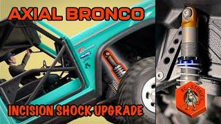 Awesome Shock Upgrade?! - Bronco Gets Incision S8E 90mm Shocks - RC Stories Garage Episode 12