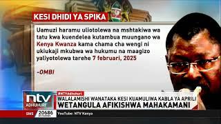 Spika Wetangula anakabiliwa na kesi ya kudharau mahakama kuhusu Kenya Kwanza