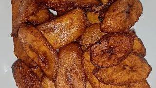 How To Fry Ripe Plantain | Fried Plantain Recipe | Dodo Recipe