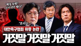 ”홍명보와 빵집 독대” 이임생, 혼자 아니었다! KFA, 숨 쉬듯 거짓말…청문회 위증 논란 → 유인촌 장관 ”정몽규 4선 불허”