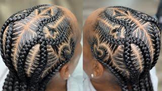 Freestyle stitch braids