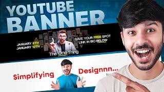 Make a PROFESSIONAL YouTube Banner in Minutes