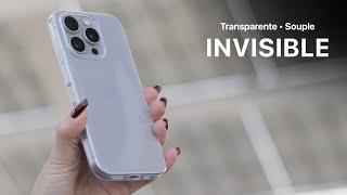 INVISIBLE : la coque iPhone 15 souple et transparente de ShopSystem