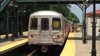 BMT Subway: R46 (R) Express Train Ride from 9th Avenue to Canal Street via Manhattan Bridge