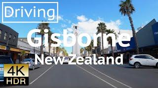 Driving tour Gisborne, New Zealand -4K-