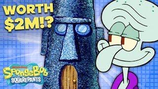 How Much is Squidward's Home Worth?  Bikini Bottom Dream Homes | SpongeBob SquarePants