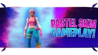 Fortnite Pastel Skin Gameplay!