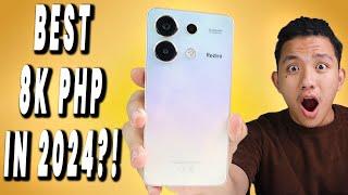 REDMI NOTE 13- BEST 8K PHP IN 2024?!