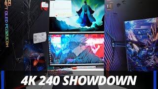 4K 240hz Showdown: Gigabyte FO32U2P / Asus PG32UCDM / Samsung G80SD