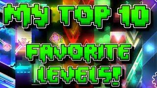 My Top 10 Favorite Levels in Geometry Dash