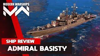 RF Admiral Basisty | Ship Review + Guide | Modern Warships