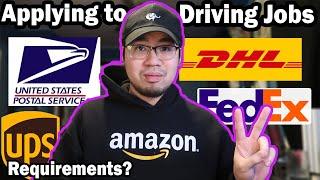 How To Get A Job As A Delivery Driver (FedEx, UPS, Amazon)