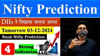 Tomorrow Market Prediction | 03-12-2024 | Bank Nifty Tomorrow Prediction | Nifty Prediction Tomorrow