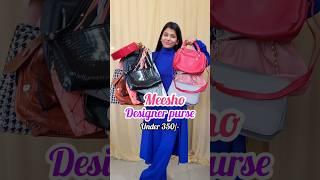 Meesho designer bags under 350 #meesho #shorts #bag #purse #fashion #jagritifabcollection