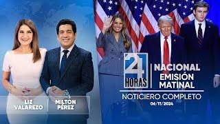 Noticiero de Ecuador (Emisión Matinal 06/11/2024)