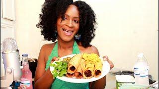 ASMR/MUKBANG: LETS EAT MEXICAN FOOD! ( YUMMYBITESTV KITCHEN)