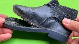 Ingenious Method Of Repairing Broken Shoes That Not Many People Know