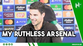 CHAMPIONS LEAGUE STATEMENT | Mikel Arteta | Sporting 1-5 Arsenal