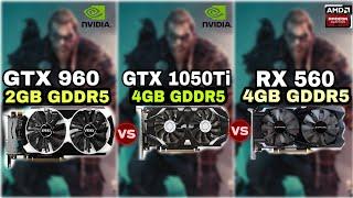 GTX 960 Vs GTX 1050 ti Vs RX 560 | 10 Games Tested !