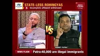 Rohingyas  Refugee Crisis Growing Bigger | Owaisi Vs Sambit Patra