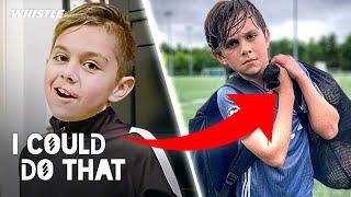 13-Year-Old Soccer PHENOM Takes On PRO Soccer Challenge!  | Chase Carrera RETURNS