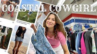 Thrifting COASTAL COWGIRL | THE  ULTIMATE summer aesthetic