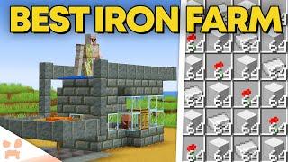 BEST MINECRAFT 1.21 IRON FARM | New Design, Easy, Efficient