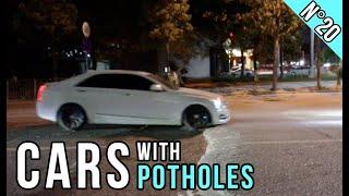 Cars Hitting MASSIVE Potholes (#20)