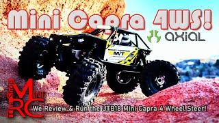 Axial Mini Capra 4 Wheel Steer! A Different UTB18!