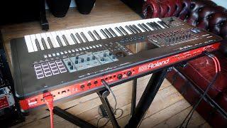 Roland Fantom 6 Synthesizer: Unboxing & Demo