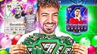 FLASHBACK C. RONALDO + 100.000 FIFA POINTS entscheiden MEIN EA FC 25 TEAM  (PACK LUCK!!)