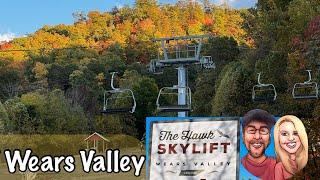 ASMR Peaceful Sounds / Wears Valley full peak fall colors The Hawk Skylift / Harper Brothers