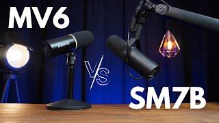 How the Shure MV6 vs Shure SM7b sound in direct comparison