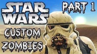 Star Wars (Part1) - World at War Custom Zombies w/ HNEOS - Thompson to the rescue!