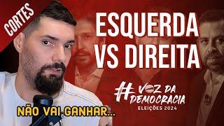 O EMBATE entre ESQUERDA e DIREITA nas Eleições 2024 e MAIS ANÁLISES | Cortes do João Carvalho