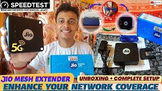 Jio Wi-Fi Mesh Extender (JCM0112) Unboxing & Complete Installation Guide! | Explained! 
