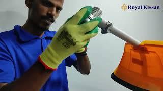 Royal Kissan Brush Cutter Unboxing and Assembly  | Royal Kissan Agro