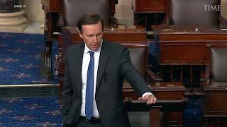 Senator Chris Murphy Asks Colleagues “Why Are We Here” in an Speech After Texas School Shooting