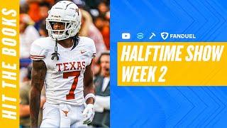 TEXAS LONGHORNS VS MICHIGAN WOLVERINES - WEEK 2 HALFTIME SHOW | Hit the Books Presented by FanDuel