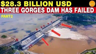 $28.3 Billion USD Three Gorges Dam Has Failed | Tofu Dreg Construction Quality |Drought & Flood  (2)