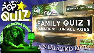 Family Quiz 1. Quiz Game for all ages