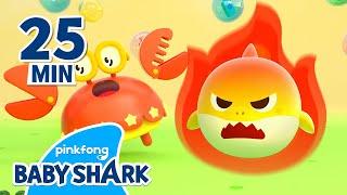 Baby Shark's Feelings Inside and Out | How Do You Feel? | +Compilation | Baby Shark Official