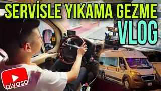 SERVİSLE YIKAMA GEZME VLOG #izmir #berkcakmak #okultaşıtı #piyasa