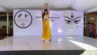 Dance performance by Amrita Jha || Queretaro Sarbojonin Cultural Program 2024