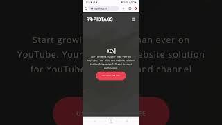 RapidTags Social Media Tag Generator Youtube, Instagram #Shorts