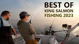 Best of Lake Michigan King Salmon Fishing 2023