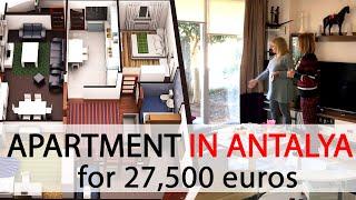 Real Estate in Turkey in 2020. Property in Turkey, apartment in Antalya for 27,500 euros only