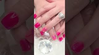 #prettypink #pinknails #pink #magneticnails